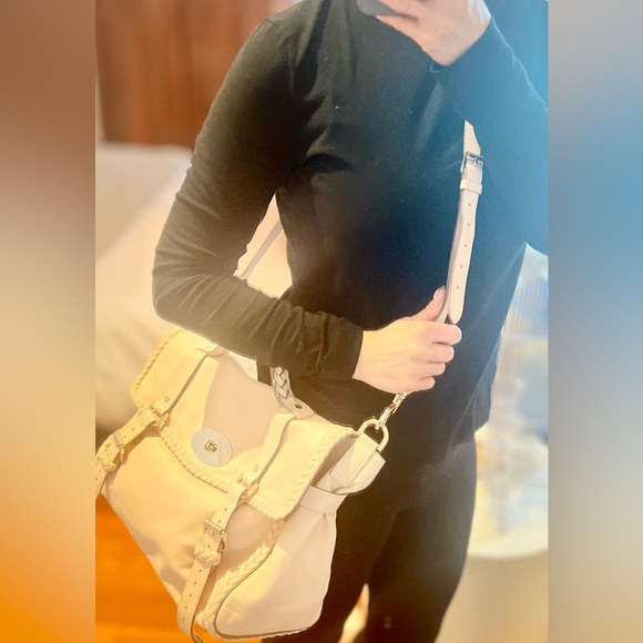 Mulberry Alexa Extra Large Blush Pink Leather Satchel & Crossbody Handbag - Picture 13 of 13